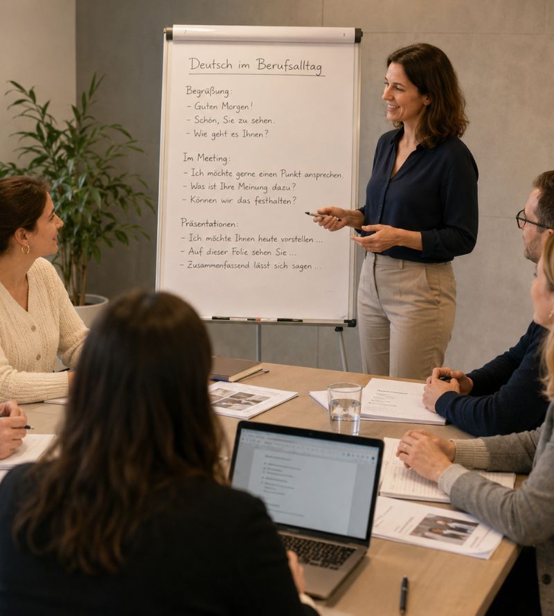 Clases de alemán para empresas o instituciones