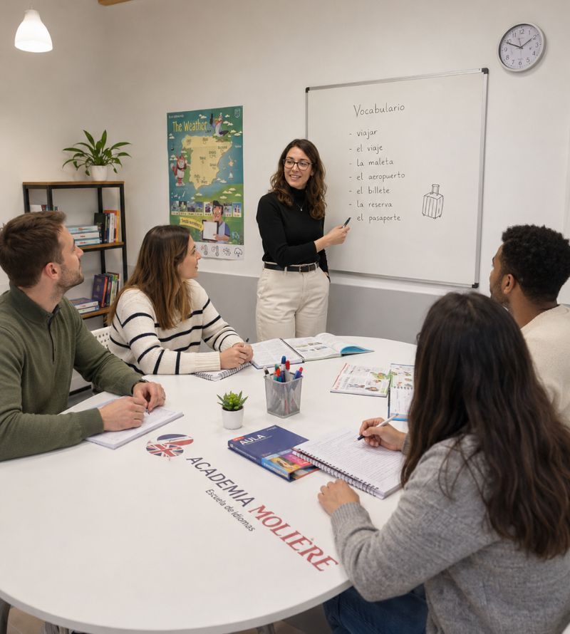 Clases de español para extranjeros adultos en castelldefels y online