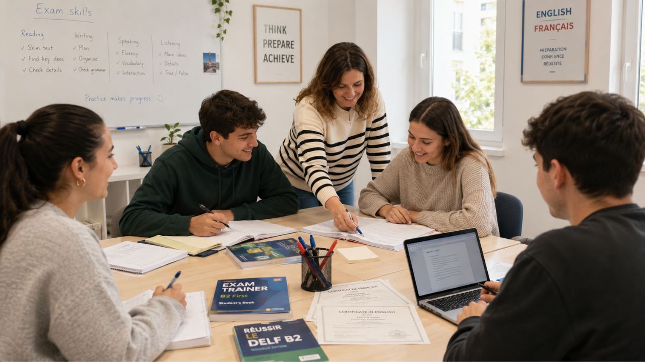 certificaciones de Cambridge English, B2 First, C1 Advanced, C2 Proficiency, DELF y DALF