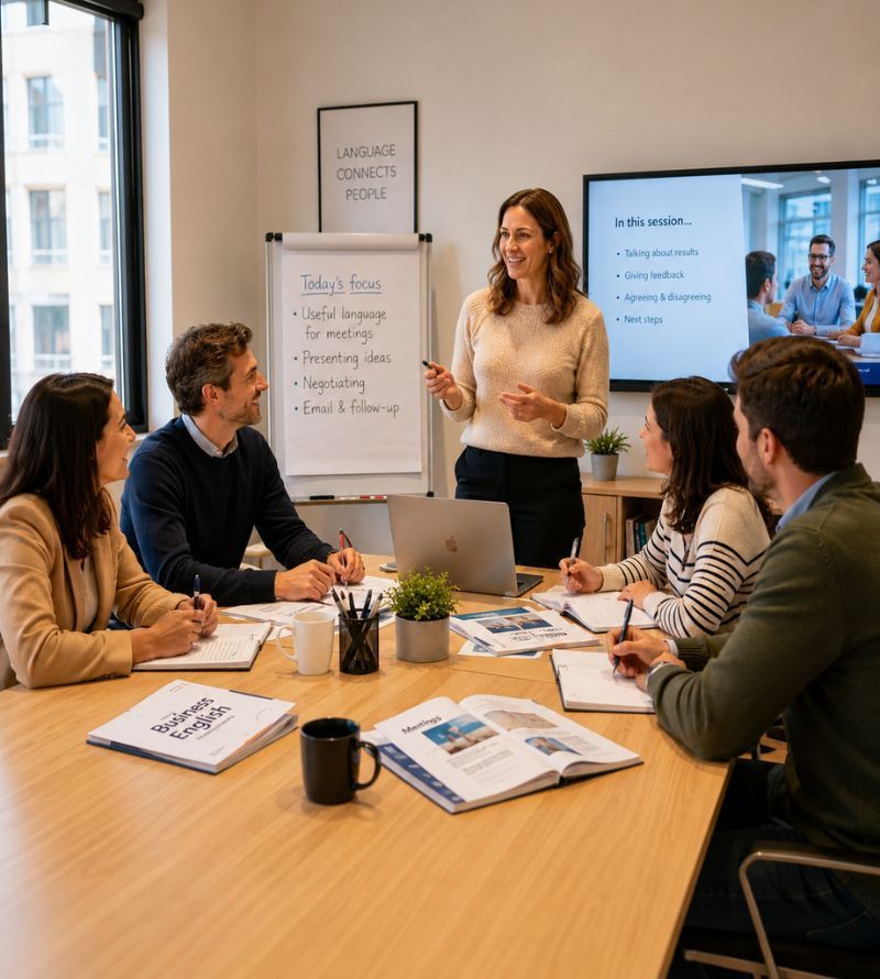 clases de inglés para empresas e instituciones